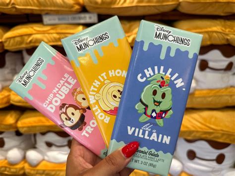 New Munchlings Chocolate Bars Debut At Magic Kingdom Disney By Mark