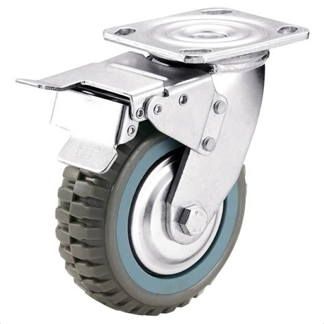 6 Inch Heavy Duty Caster Wheels With Brakes