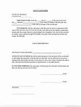 Florida Quit Claim Deed Form Template Pictures