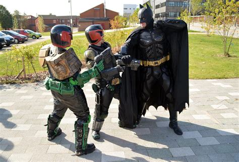 Stoke Con Trent 2014 57 Judge Dredd Vs Batman By Masimage On Deviantart