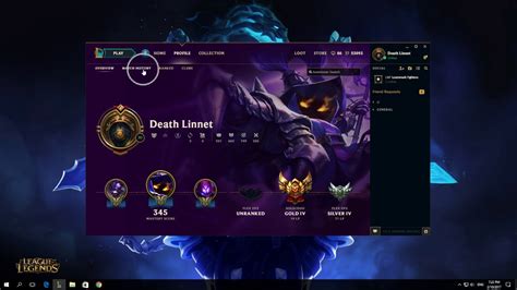 How To View Your Match History In League Of Legends Client 2017 Youtube