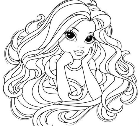 Moxie Girlz Avery Sophina Lexa And Bria Free Coloring Image Pages