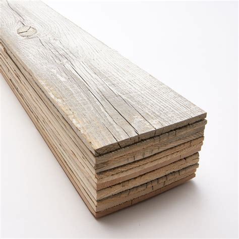 Reclaimed Wood Wall Planks Whitewashed 20 Sq Ft Etsy In 2021