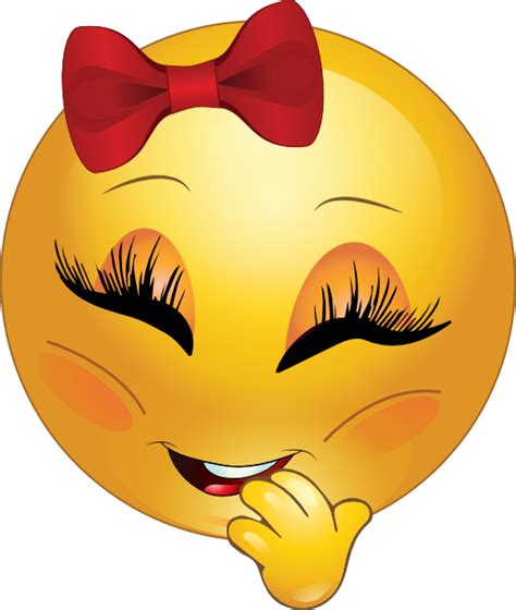 Embarrassed Woman Face Shy Smiley Emoticon Clipart I2clipart Royalty Free Public Domain