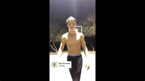 Asher Angel Shirtless Playing Basketball 9 December 2018 Youtube