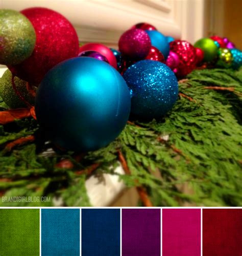 I love these jewel tones so much. What a fun Christmas ...