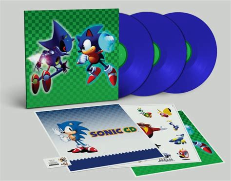 Sonic Cd Official Soundtrack Lp New Vinyl Press Startgames