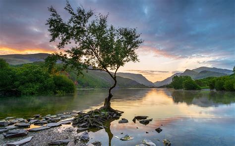 Snowdonia National Park Sunrise 2020 Bing Desktop Preview