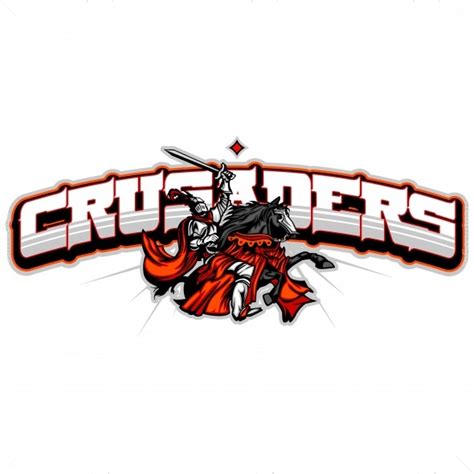 Crusaders Team Logo Vector Clipart Crusaders