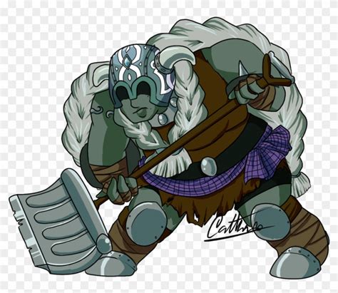 Female Polar Knight From Shovel Knight She Cartoon Clipart 5031857