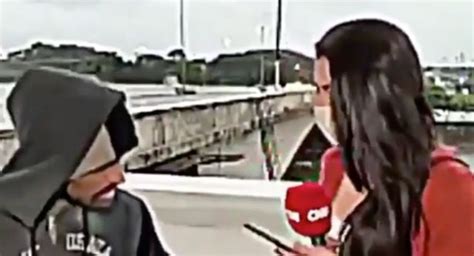 Cnn Reporter Mugged Live On Air By Homeless Man Who Threatens Her With