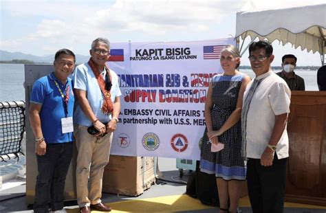 Us Donates Php 16 Million In Disaster Relief Medical Supplies To