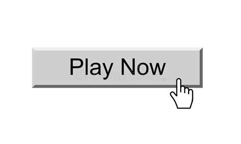 Play Now Button Stock Illustration Illustration Of Help 179802822