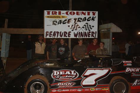 Shawn Chastain Charlie Parker And Jason Deal Collect Late Model Wins