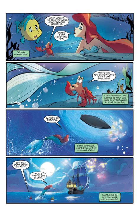 Read Online Disney The Little Mermaid Comic Issue 1