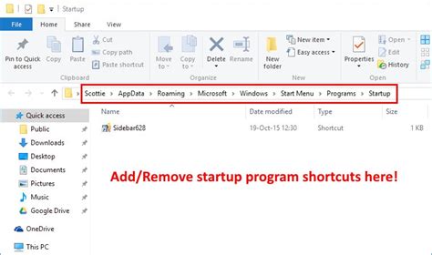 Where Is The Startup Folder In Windows 10 Scotties Techinfo
