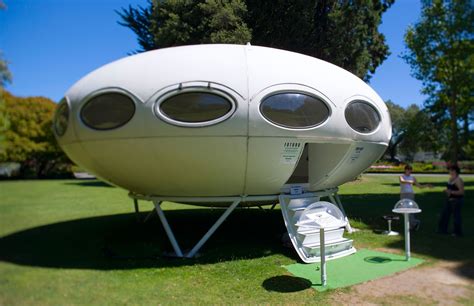 Rare Futuro Ufo House Is For Sale In New Zealand The Spaces