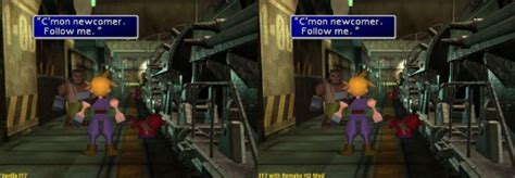 Final Fantasy Vii Hd Graphics Mod Makes Backgrounds Less Blurry With
