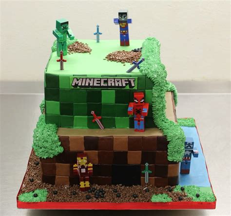 Minecraft essen minecraft häkeln minecraft kuchen minecraft bilder minecraft geburtstag so my friend told me to post this here too. Minecraft cake | Kuchen, Torten