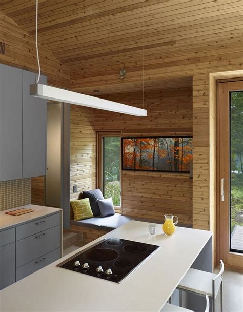 Ultra Modern Cabin Blends Rustic Warmth With Modern Minimalism Interior