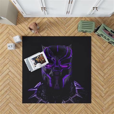 Marvel Black Panther Movie Bedroom Bedroom Living Room Floor Carpet Rug