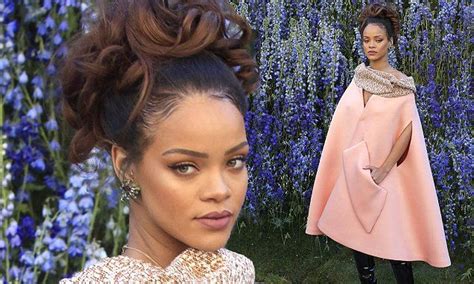 Rihanna Leads Arrivals To Star Studded Dior Show At Paris Fashion Week