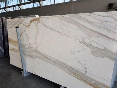 Calacatta Oro White Marble Slabs From Italy
