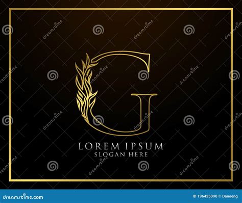 Grijceful G Letter Icon Luxe Gouden Alfabet Arts Logo Vintage Draw