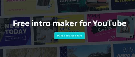 10 Best And Free Youtube Intro Maker Websites 2023