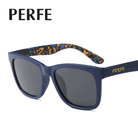 Perfe Fashion Brand Designer Vintage Sports Sun Glasses Polarized Outdoor Biking Driving
