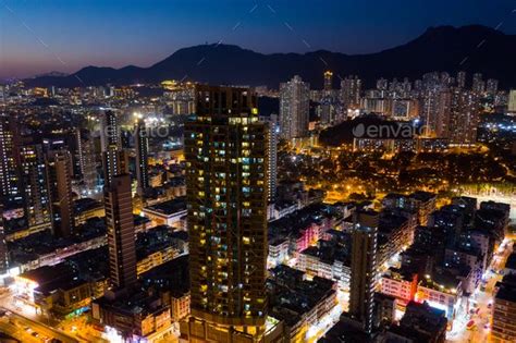 To Kwa Wan Hong Kong 29 January 2019 Top View Of Hong Kong Downtown