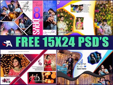 15×24 Free Album Design Psd Templates Download Psdstore
