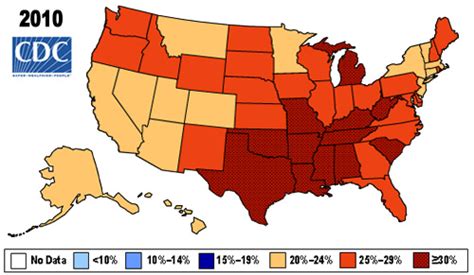 The Astonishing Spread Of Obesity Across The United States