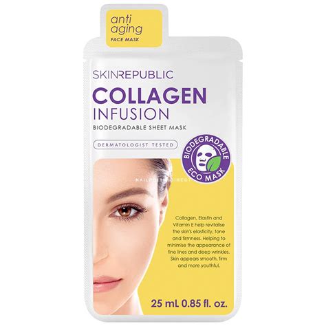 Skin Republic Anti Aging Face Mask Collagen Infusion 25ml