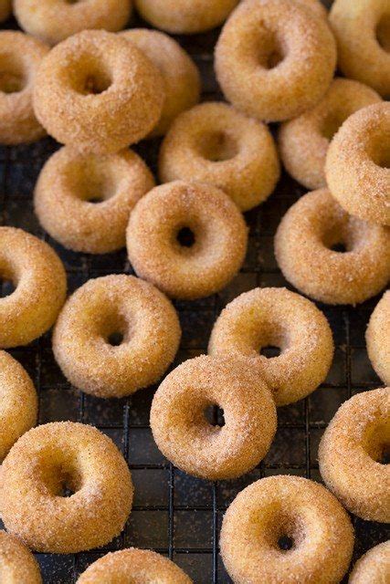 Baked Mini Donuts With Cinnamon Sugar Cooking Classy