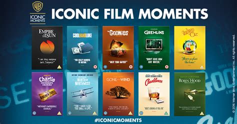 Win 10 Classic Dvds From Warner Bros Iconic Moments Film Collection