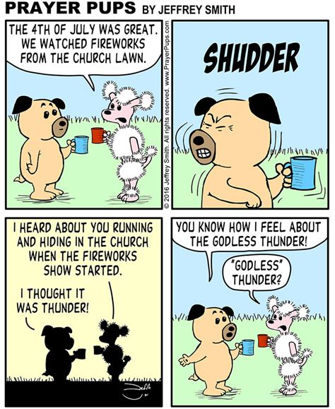 Do Not Be Afraid 1 Christian Cartoons From Prayer Pups Christian Comics