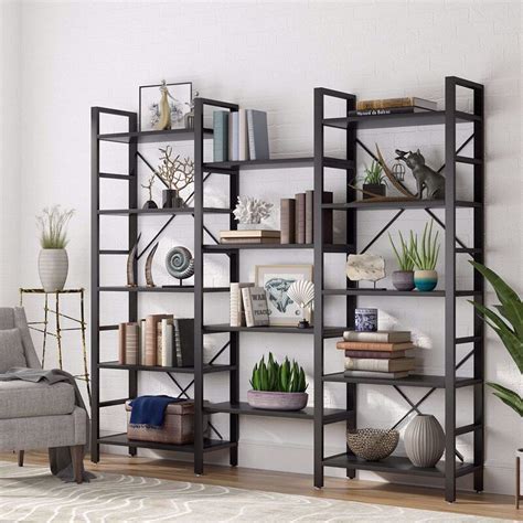 17 Stories Metal Etagere Bookcase And Reviews Wayfairca