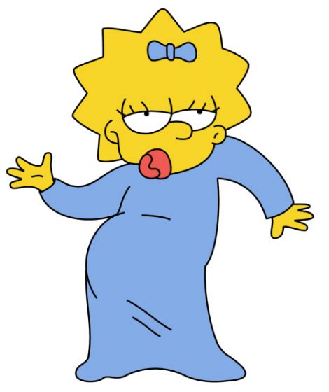Maggie Dancing Maggie Simpson Marge