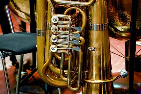 Premium Photo Image Of A Brass Instrument Of A Symphony Orchestra Tuba