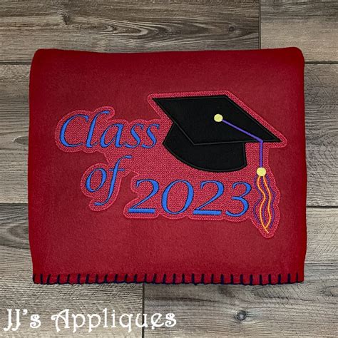 Class Of 2023 Thru 2028 Blanket Designs Jjs Appliqués Machine Embroidery