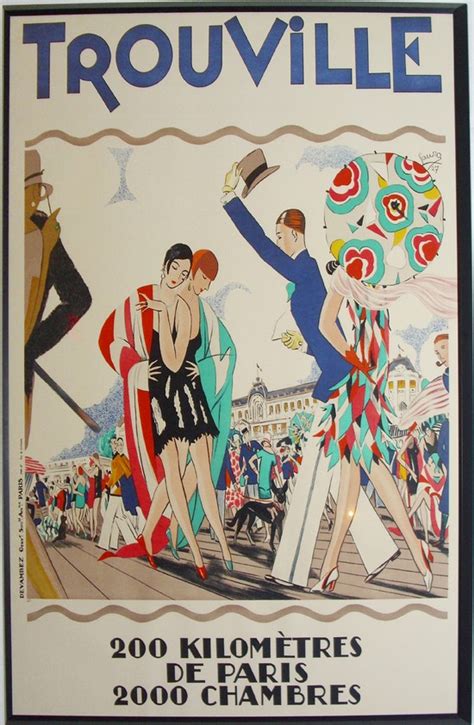 Original French Art Deco Poster By Maurice Lauro Modernism