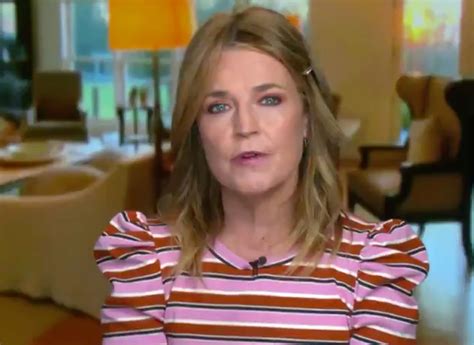 Savannah Guthrie Defends Her On Air Hairstyle After Critic Calls It