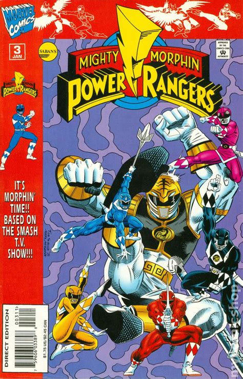Mighty Morphin Power Rangers 1995 Marvel Comic Books