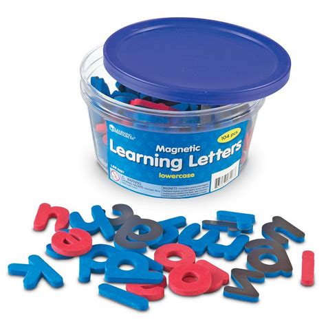 Soft Foam Magnetic Letters Lowercase Abc School Supplies