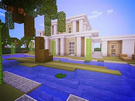In our list of minecraft modern house ideas suburban house is on top, the reason for this choice is that minecraft suburban house is a key of the entry to a modernistic environment of minecraft. Modern House (Classic House) Minecraft Project
