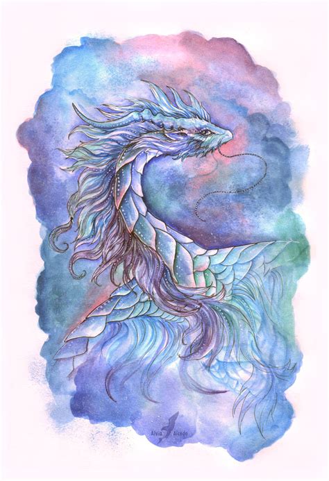 Space Dragon By Alviaalcedo On Deviantart