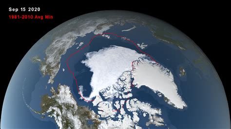 Nasa Svs Arctic Sea Ice Minimum 2020