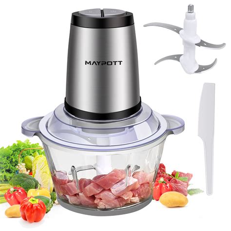 Electric Food Gringder Meat Processor 500w 8 Cups Food Chopper With 2l