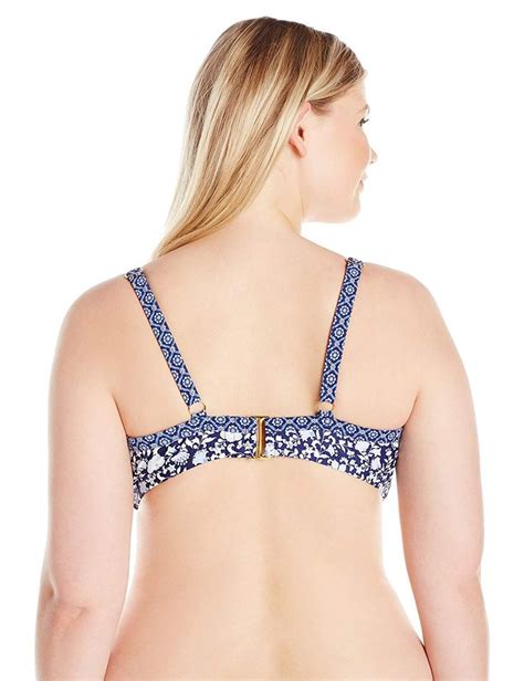 Jessica Simpson Women S Plus Size Patched Up Ditsy Floral Underwire Bra